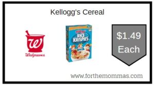 Kellogg’s Cereal wrr