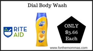 Rite Aid Deal on Dial Body Wash (2)