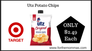 Target Deal on Utz Potato Chips