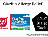 Walgreens Deal on Claritin Allergy Relief