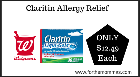 Walgreens Deal on Claritin Allergy Relief