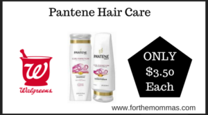 Walgreens Deal on Pantene Hair Care (1)