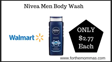Walmart Deal on Nivea Men Body Wash (3) Walmart Deal on Nivea Men Body Wash (3)