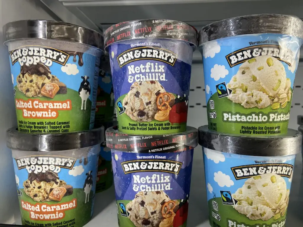 Ben & Jerry’s Ice Cream Pints JUST $1.33 Each at Giant