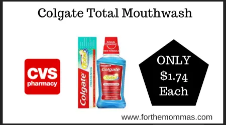 Coupon and Extrabucks Offer at CVS on Colgate Mouthwash
