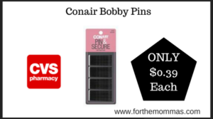 CVS Deal on Conair Bobby Pins