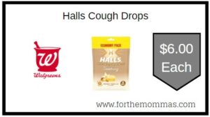 Halls Cough Drops Walgreens