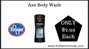 Kroger Deal on Axe Body Wash