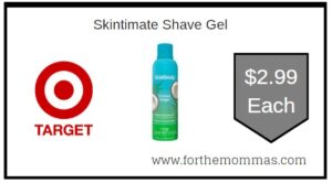 Skintimate Shave Gel Target