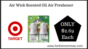 Target Deal on Air Wick Scented Oil Air Freshener (1)