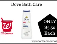 Walgreens Deal on Dove Bath Care