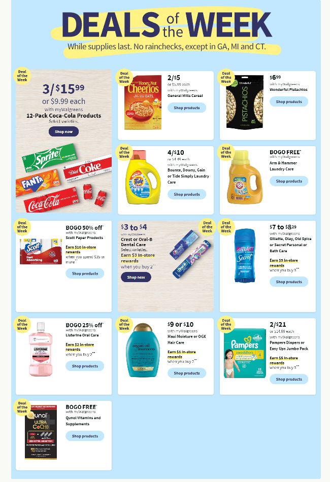 Walgreens Weekly Ad Preview 21_April_24 Page 1