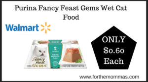 Walmart Deal on Purina Fancy Feast Gems Wet Cat Food
