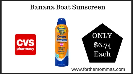 Coupon &amp; Extrabucks Offer at CVS on Banana Boat Sunscreen
