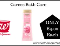 Walgreens Deal on Caress Bath Care