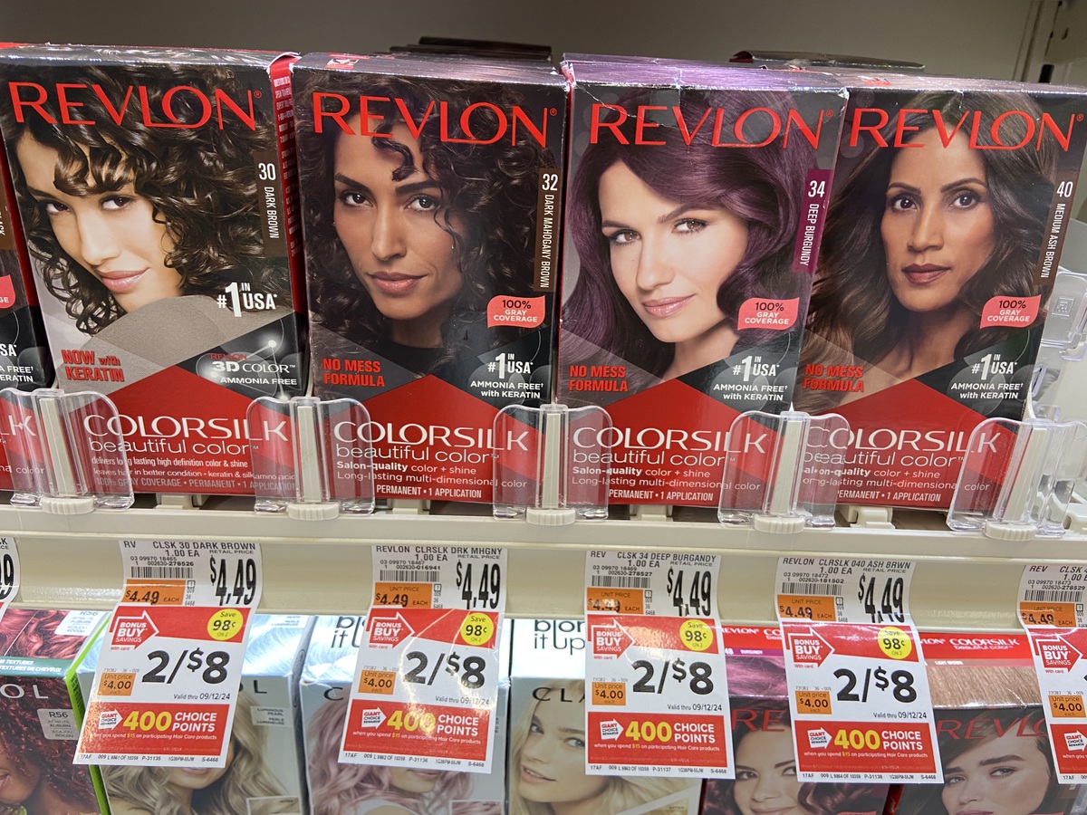 Revlon Store Revlon Colorsilk Hair Products JUST $1.25 Each at Giant