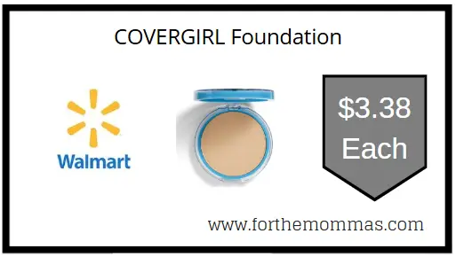 Coupon Deal at Walmart on COVERGIRL Foundation