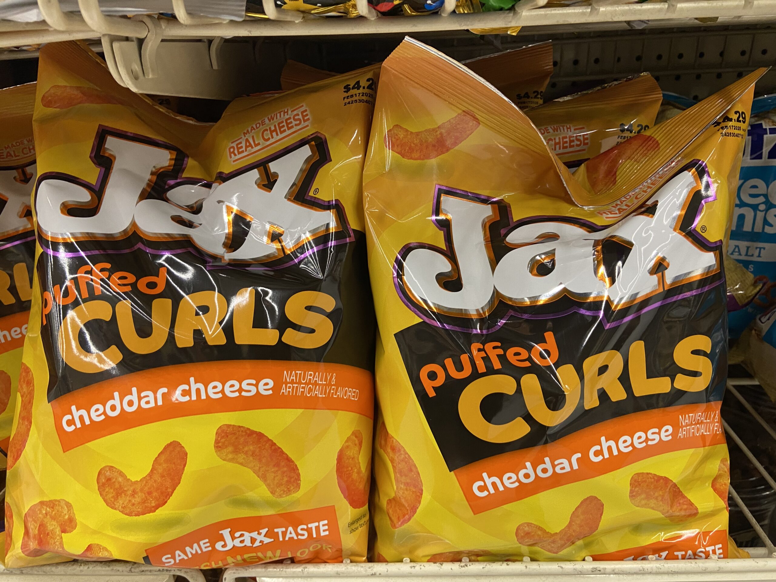 Jax Cheese Curls JUST $1.00 Each with ShopRite Deal