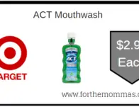 ACT Mouthwash Target