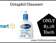 Walmart Deal on Cetaphil Cleanser