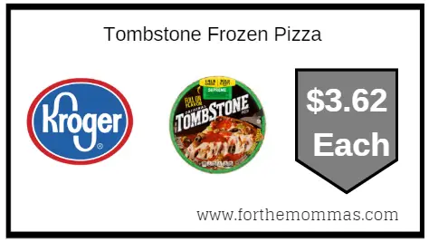 Digital Coupon Deal at Kroger on Tombstone Frozen Pizza