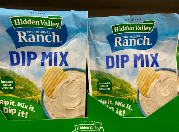 Hidden Valley Ranch Dip Mix JUST $0.99 at ShopRite