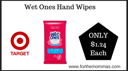 Target Circle Offer on Wet Ones Hand Wipes
